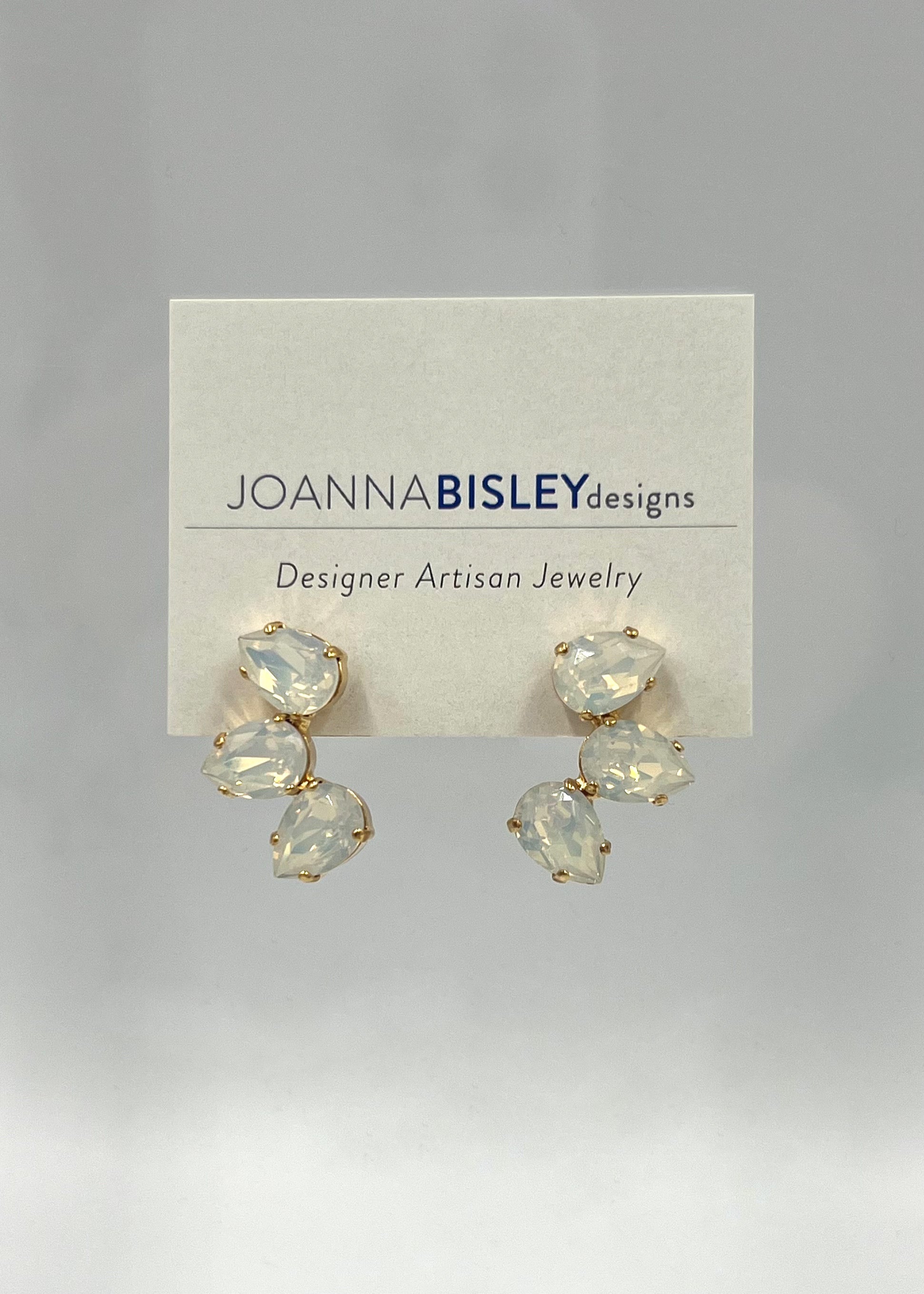 Joanna Bisley Swarovski Crystal Earrings - 0