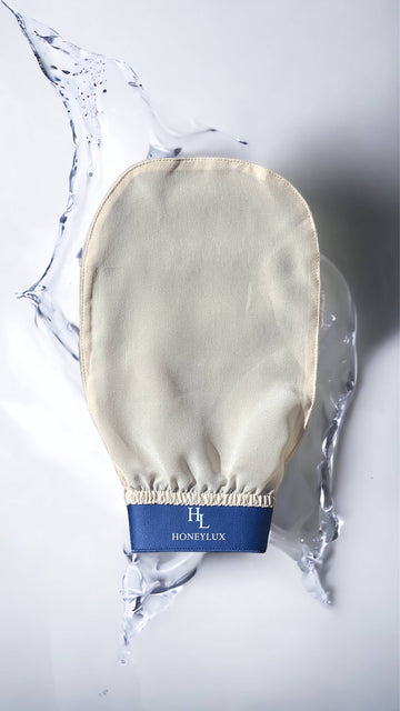 Turkish Silk Exfoliating Mitt - Body & Face - 0