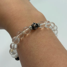 Joanna Bisley  Rock Crystal Sterling Silver Bracelet