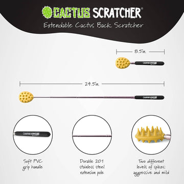 Cactus Scratcher on A Stick - 0