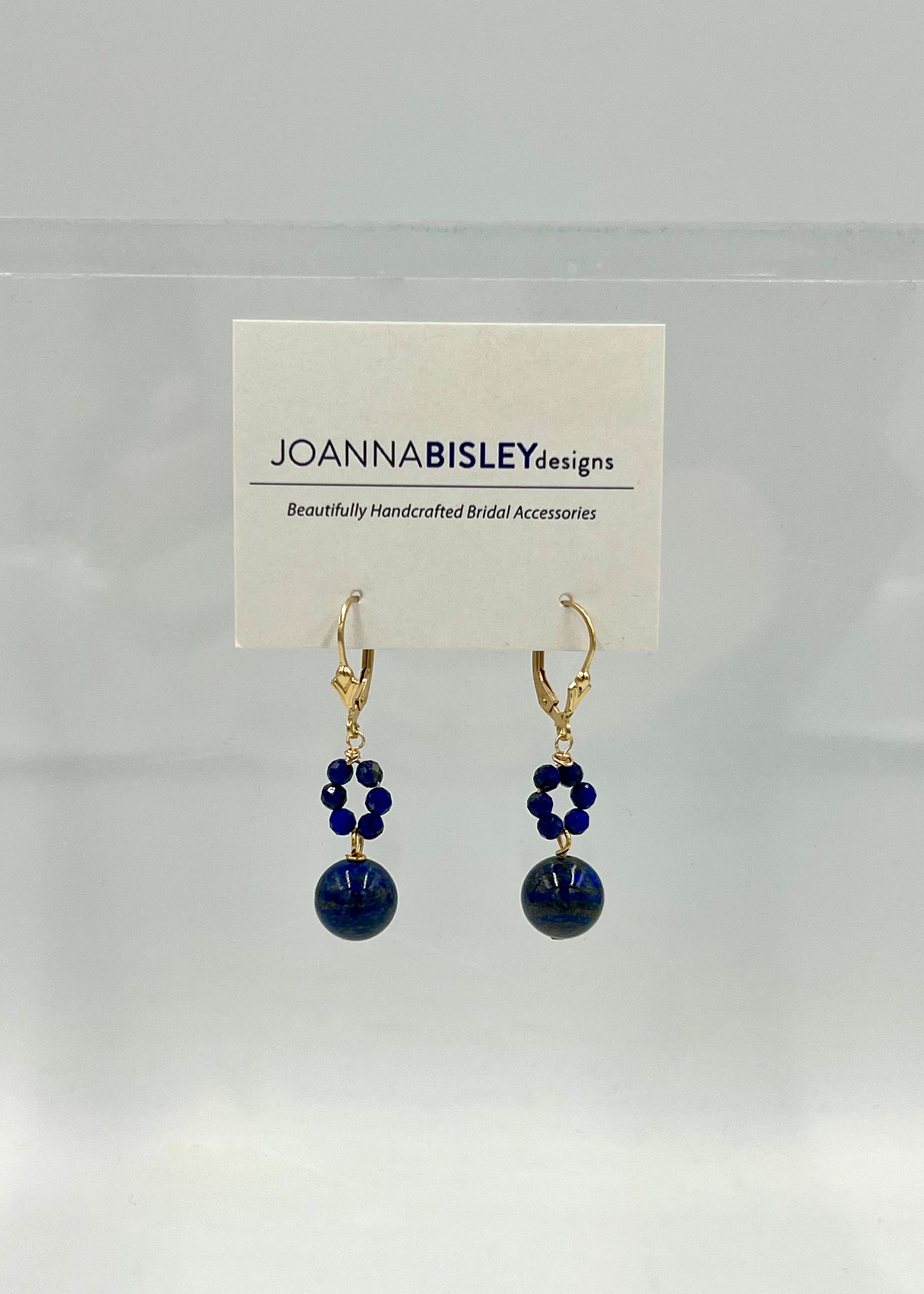 Joanna Bisley Lapis Lazuli 14kt Goldfill Earrings