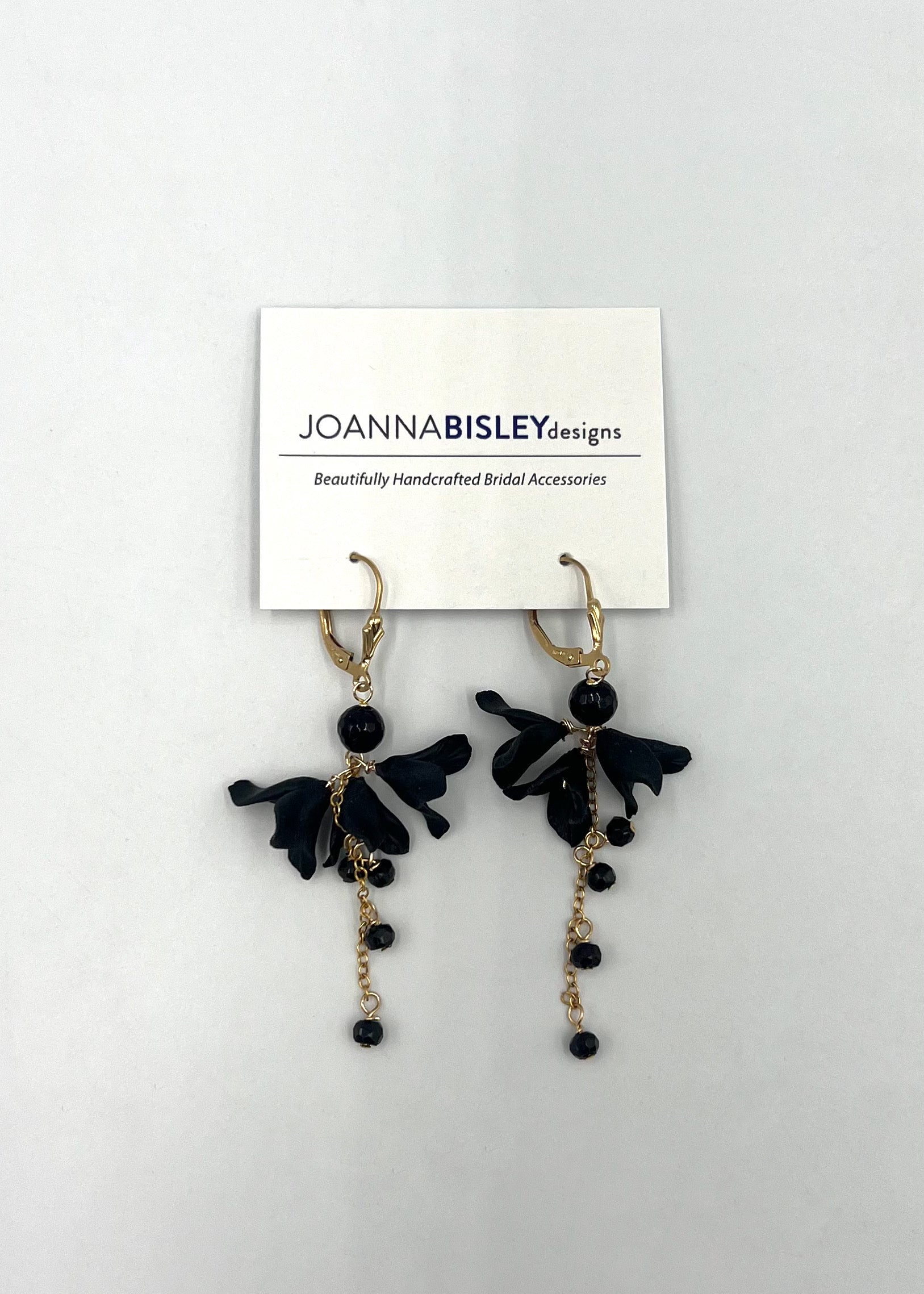 Joanna Bisley Elsa Jet Earrings