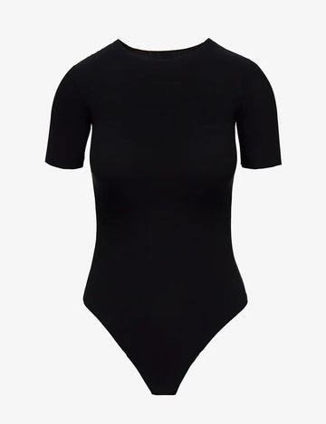 Commando Short Sleeve Crewneck Bodysuit - 0