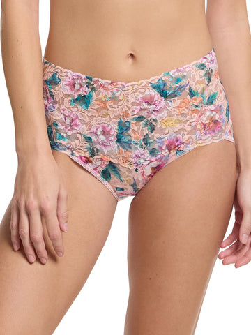 Hanky Panky Buy Myself Flowers Retro V-kini - 0