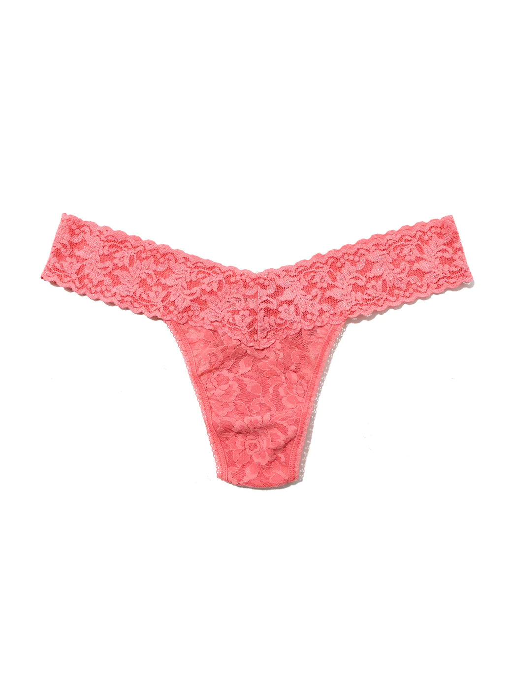 Buy guava Hanky Panky Signature Lace Low Rise Thong - Packaged 4911p