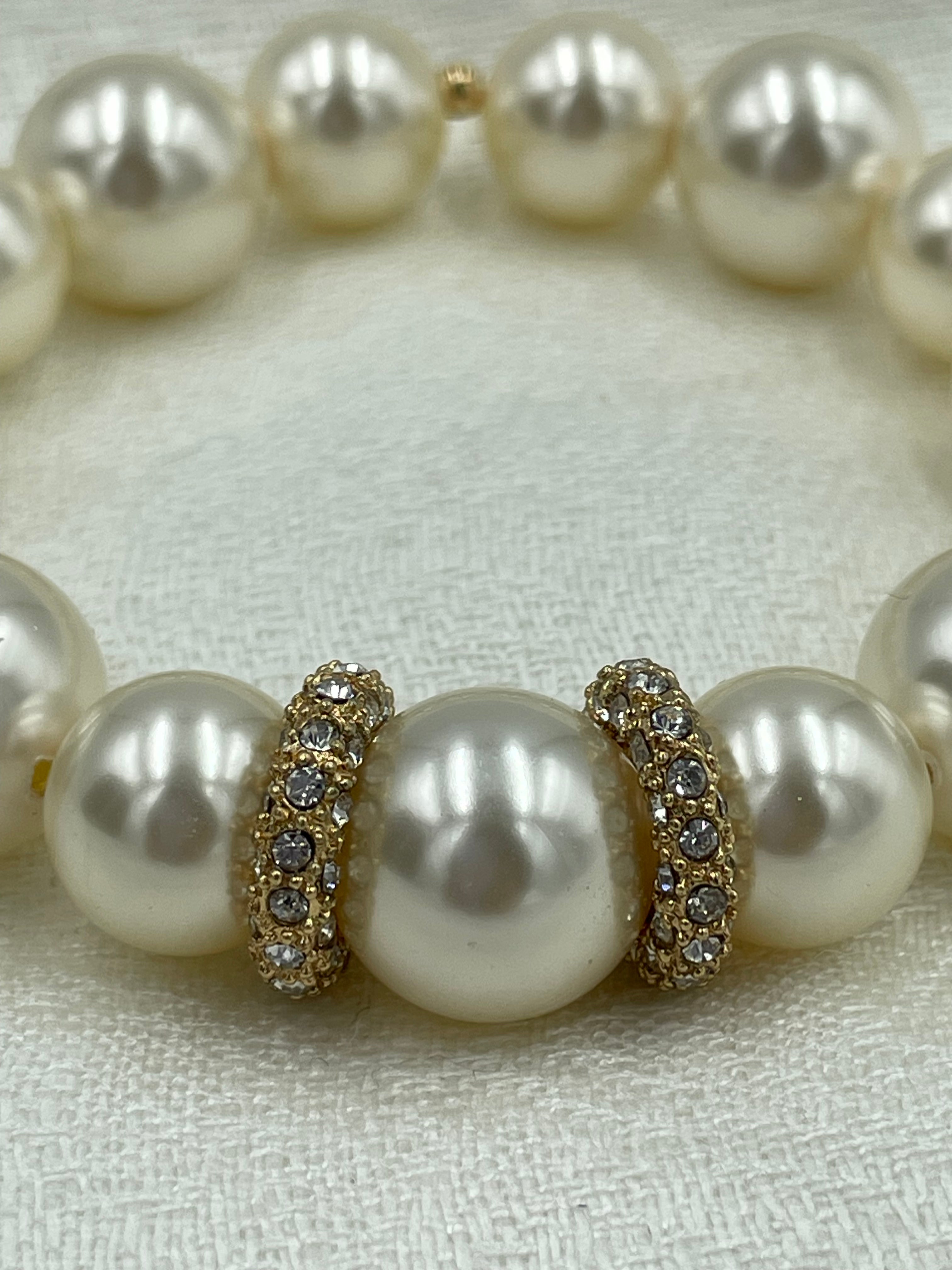 Joanna Bisley Swarovski Pearl Bracelet