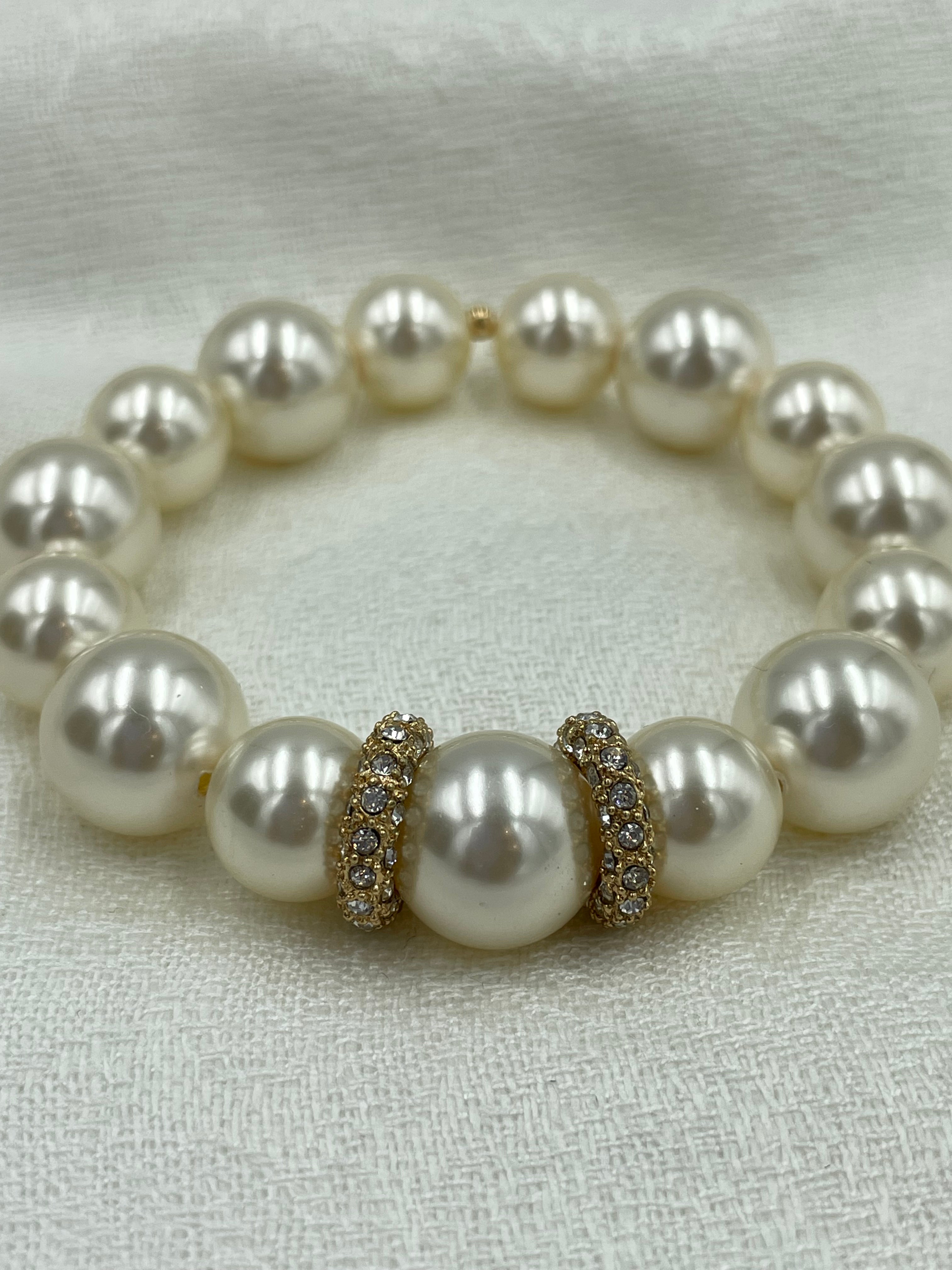 Joanna Bisley Swarovski Pearl Bracelet