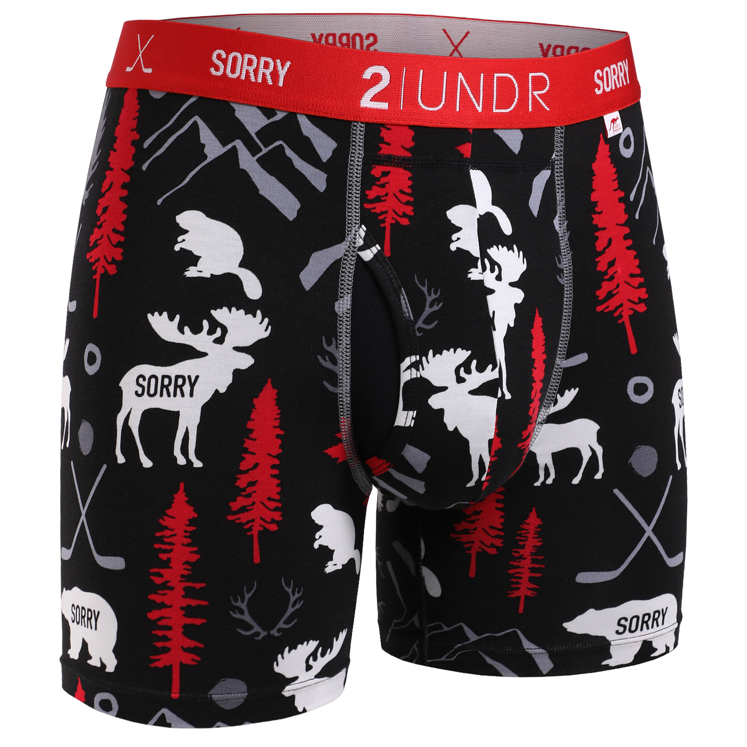 2Undr Swing Shift Boxer Brief Prints - Sorry Eh