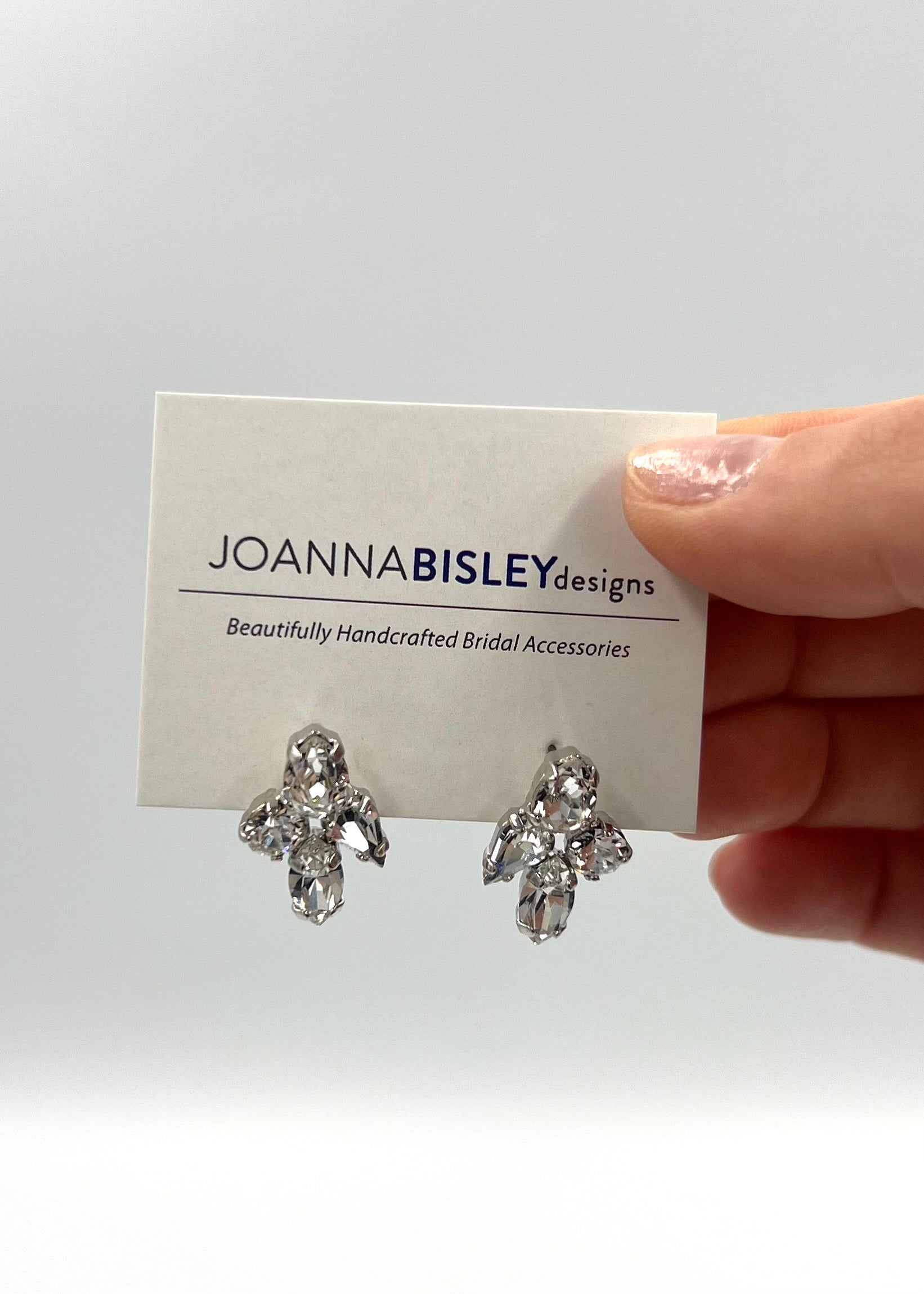 Joanna Bisley Verity Swarovski Crystal Earrings - 0