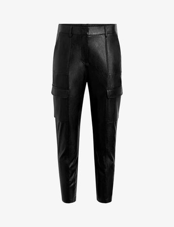 Commando Faux Leather Cargo 7/8 Trouser - 0