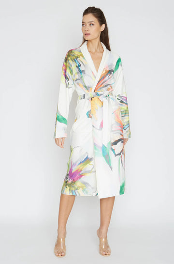 Wrap up Aquarelle Long Robe - 0