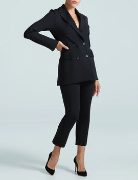 Commando Neoprene CEO Double Breasted Blazer - My Filosophy