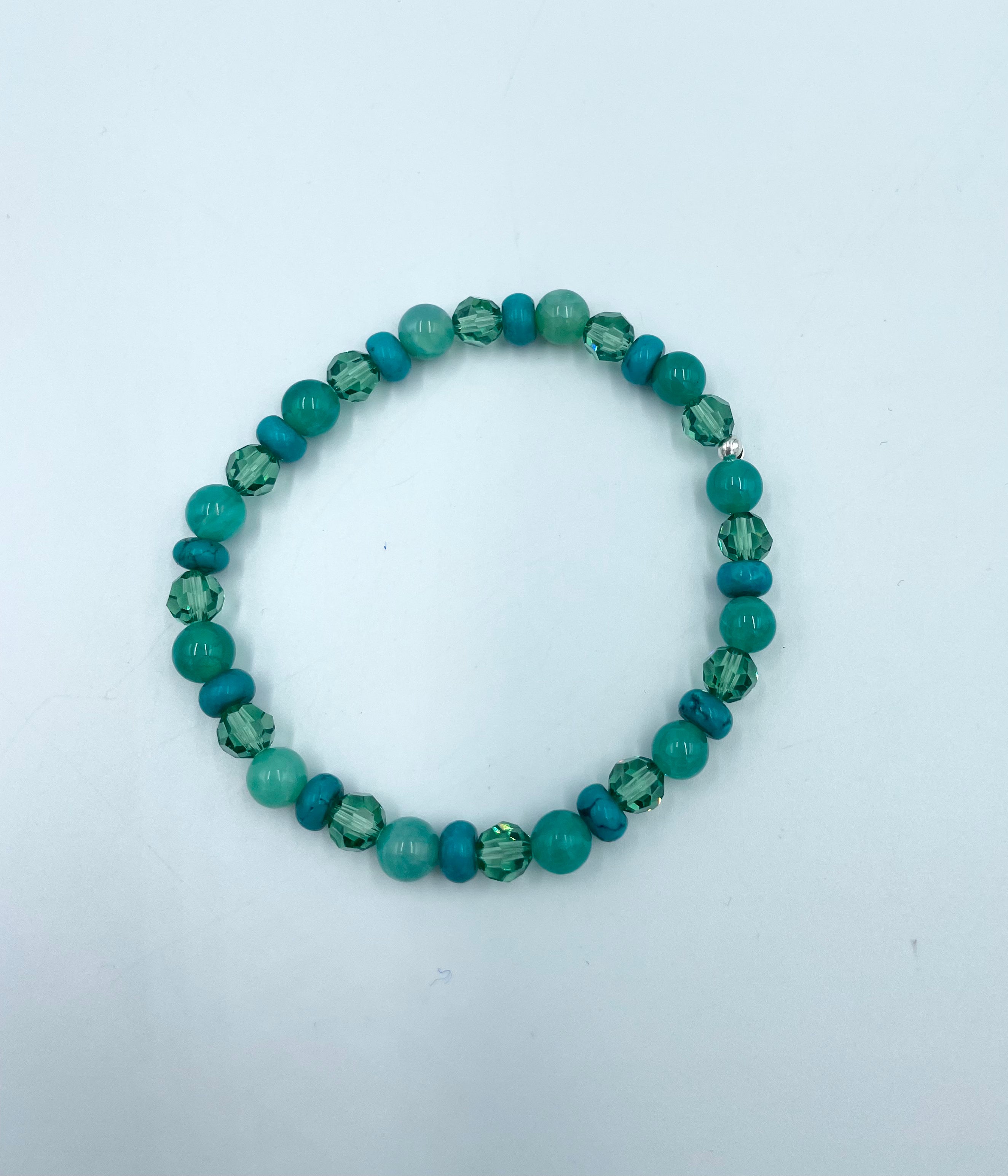 Joanna Bisley B3793 Swarovski Crystal Amazonite Turquoise