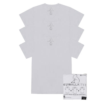 Kuwalla Tee Men V Neck White 3 pack - My Filosophy