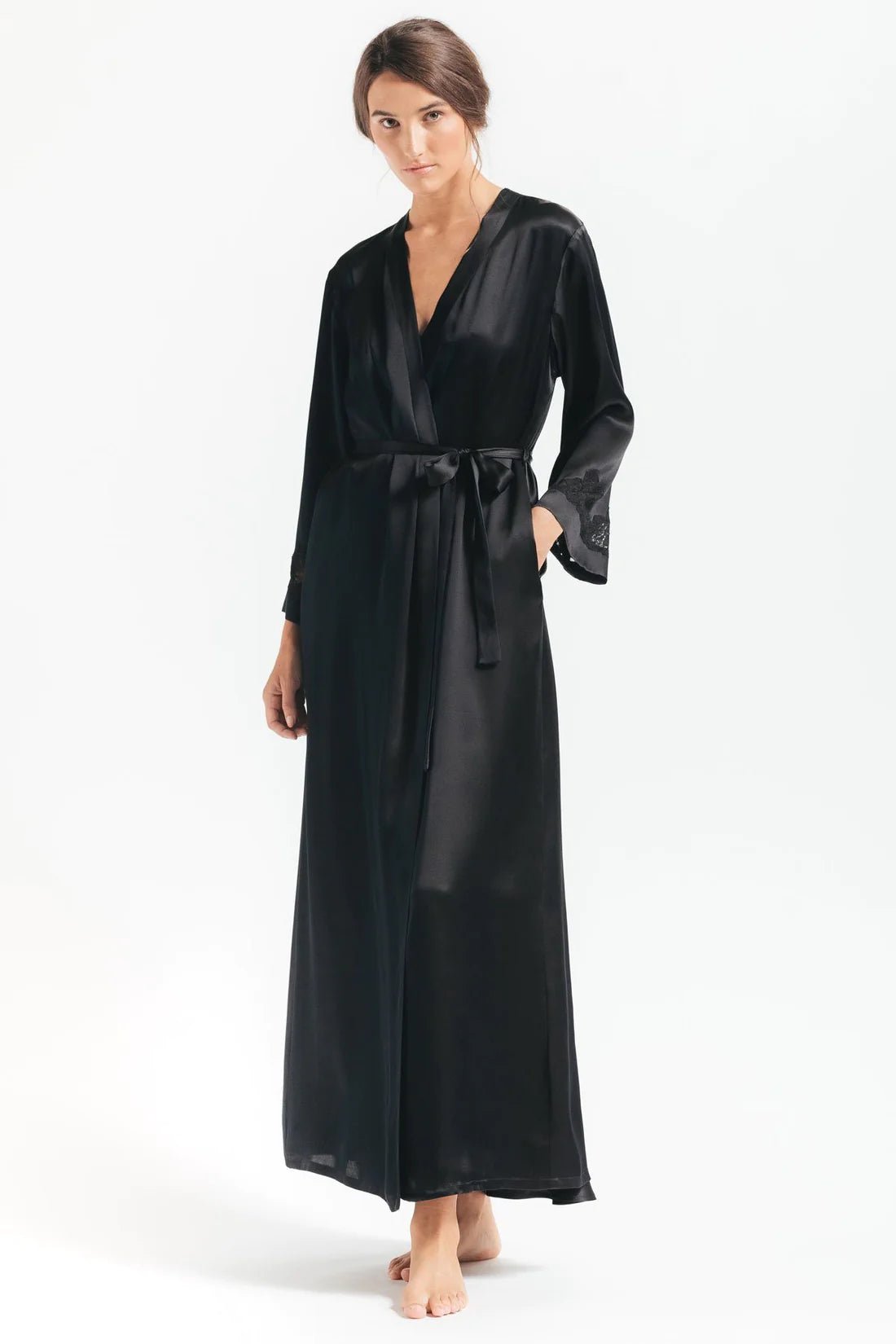 Nk Imode MORGAN Long Silk Robe My Filosophy