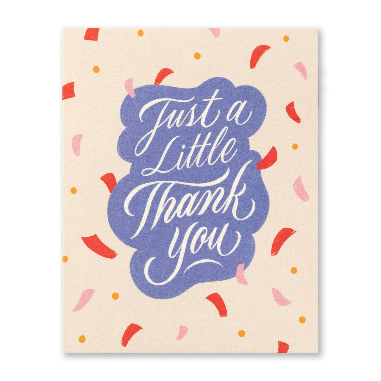 Love Muchly (TY) Thank You Card:  Just A Little Thank You