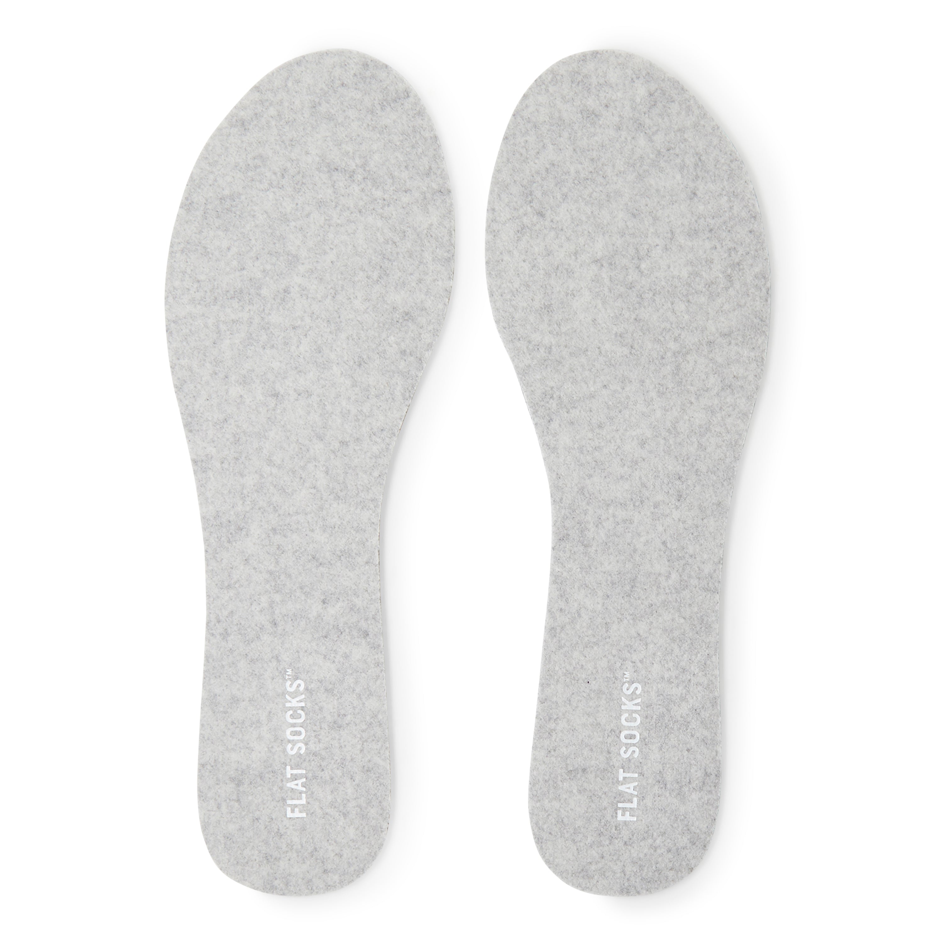 Buy lt-heather-grey Flat Socks