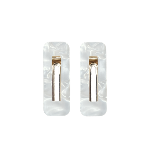 Duo Clip Set - Pearl