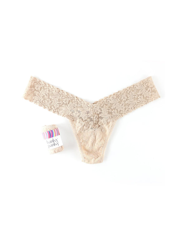 Hanky Panky Signature Lace Low Rise Thong - Packaged 4911p