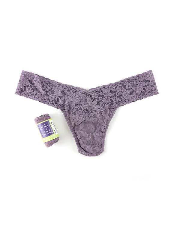 Hanky Panky Signature Lace Low Rise Thong - Packaged 4911p