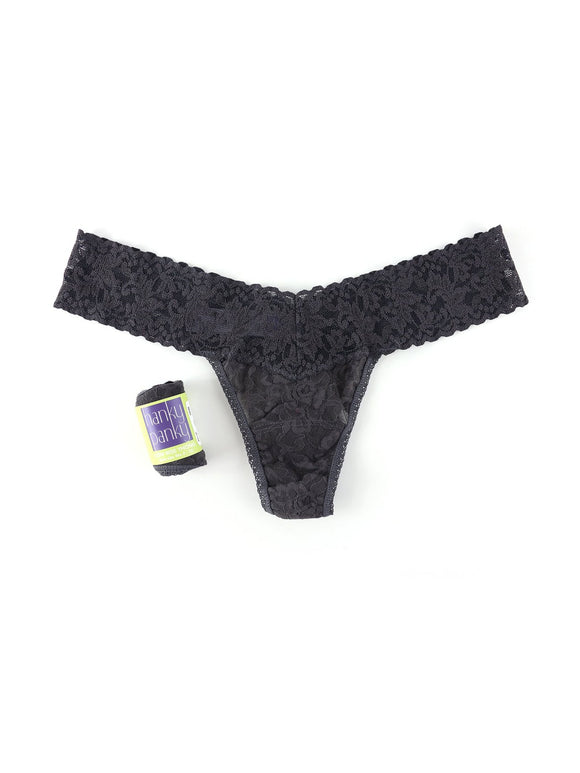 Hanky Panky Signature Lace Low Rise Thong - Packaged 4911p