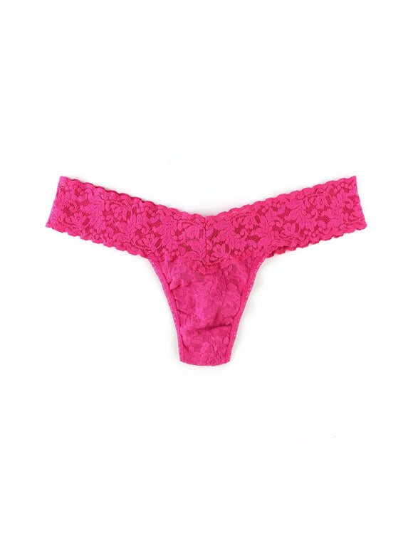 Hanky Panky Signature Lace Low Rise Thong - Packaged 4911p