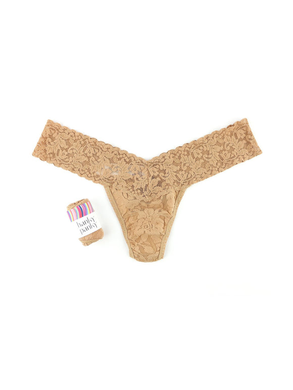 Hanky Panky Signature Lace Low Rise Thong - Packaged 4911p