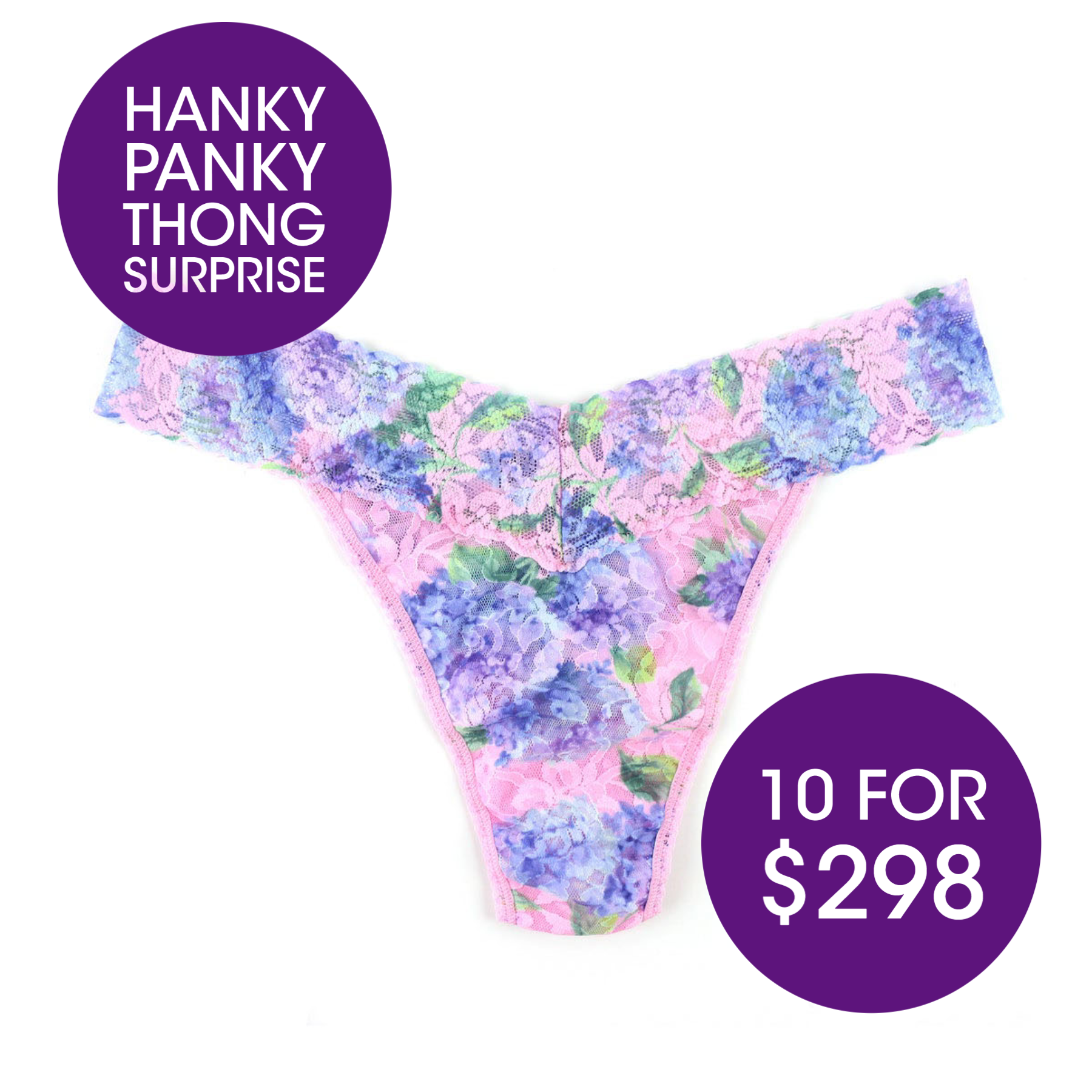 10 Hanky Panky Thong Surprise*