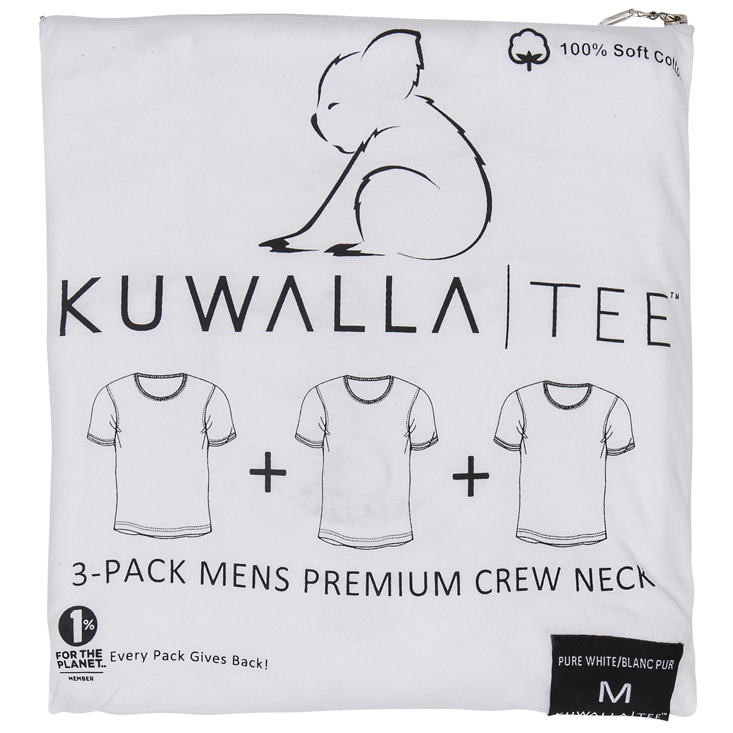 Kuwalla Tee Men Crew Neck Essential 3 pack - 0