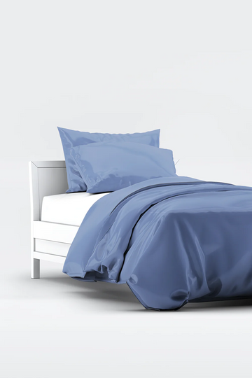 Terrera 3-Piece Solid Bamboo Duvet Cover Set