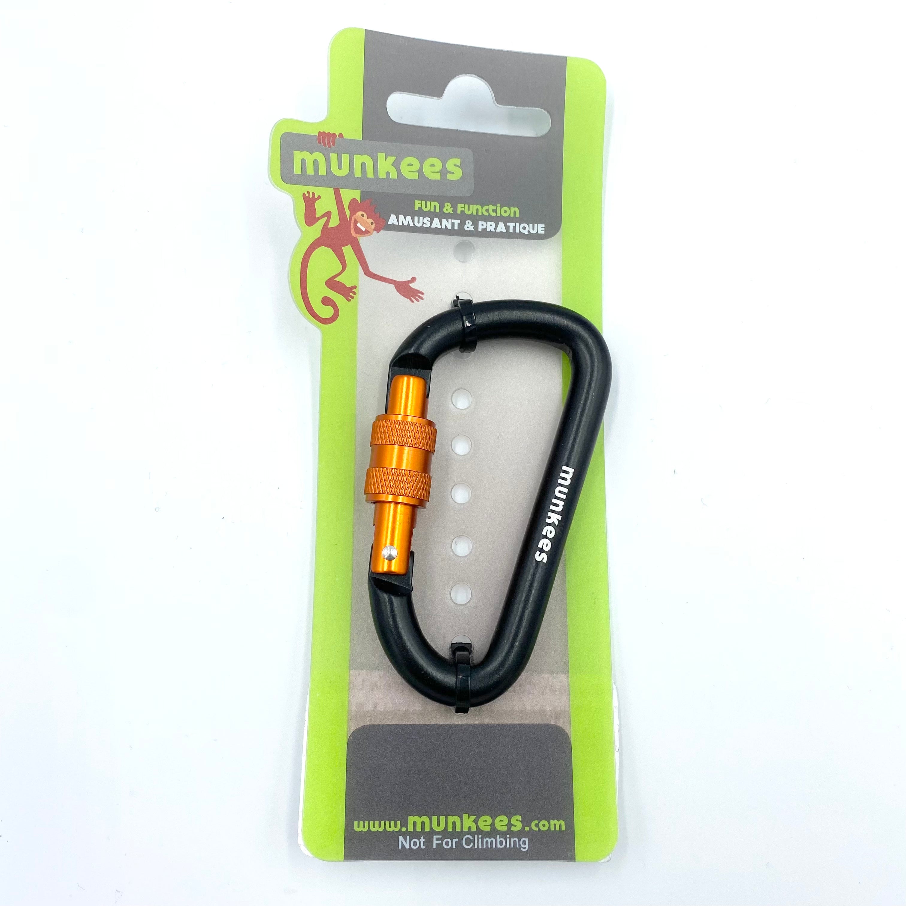 Munkees Carabiner with Screw Lock - 0
