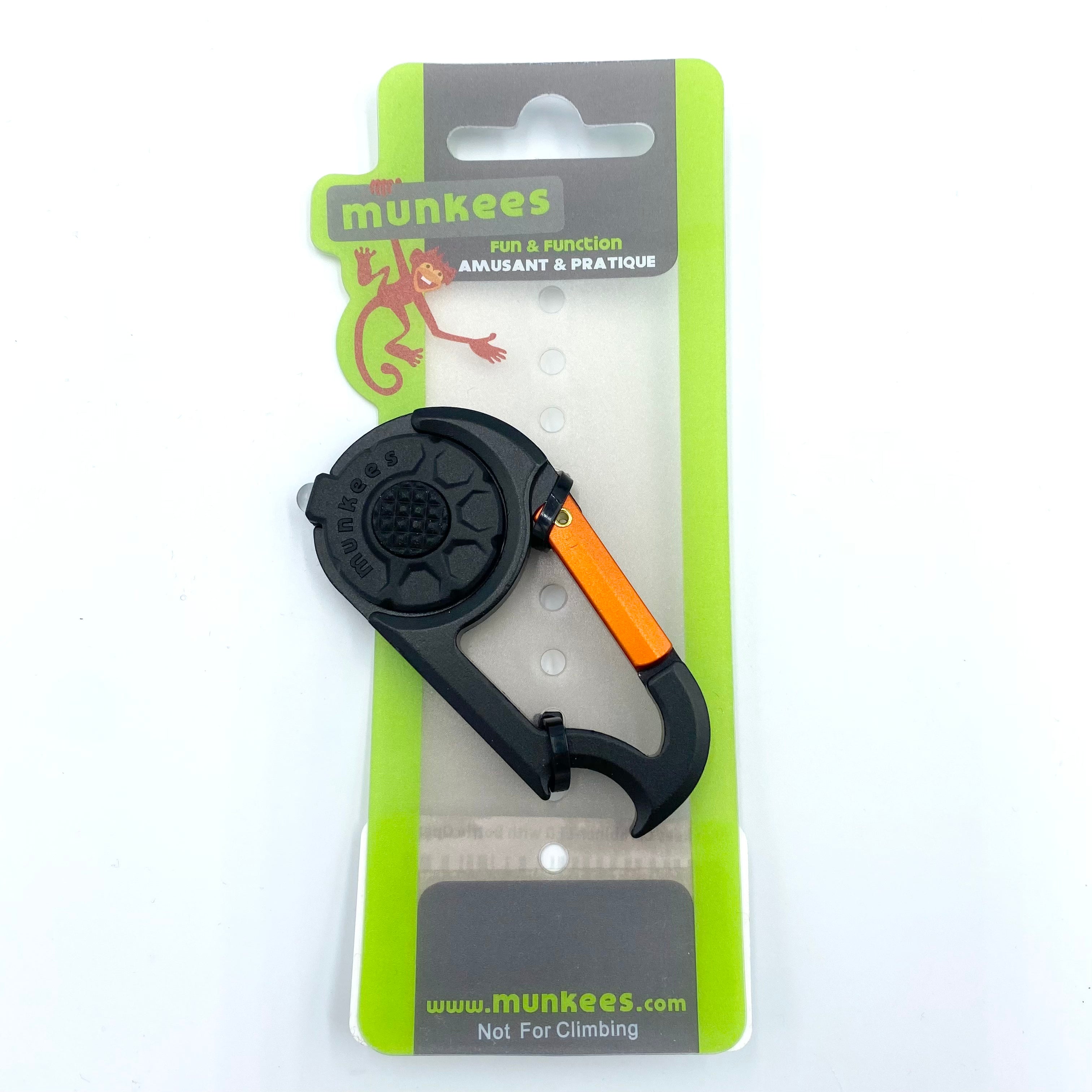 Buy black Munkees Carabiner-LED with Bottle Opener