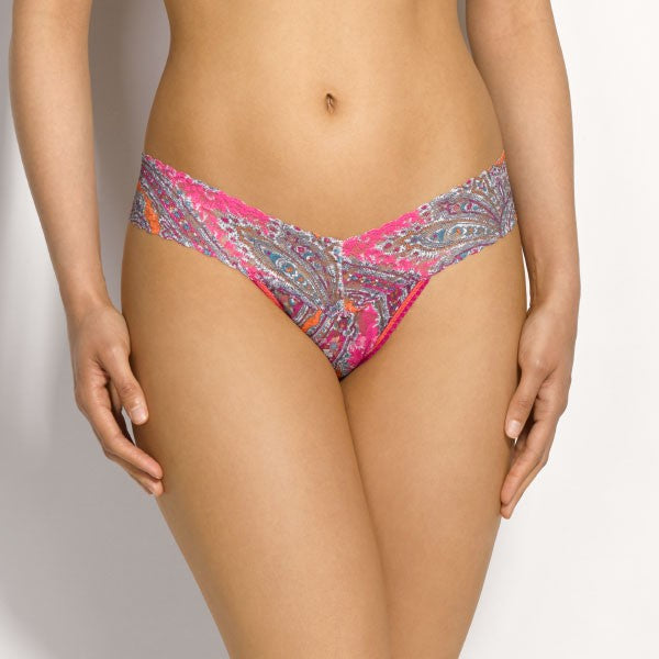 Hanky Panky Pretty in Paisley Thong Low Rise
