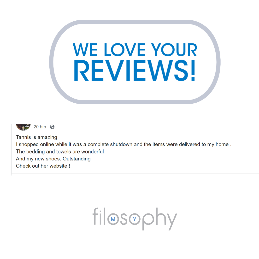 Facebook Review:  Shauna - My Filosophy