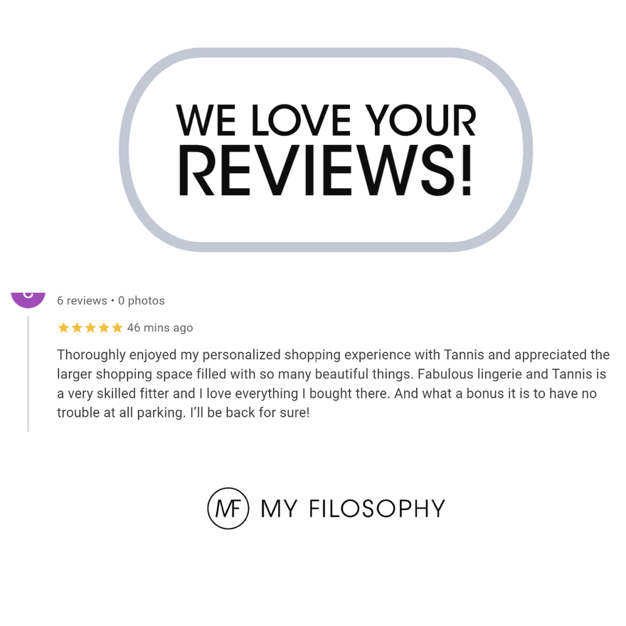 Google Review - My Filosophy