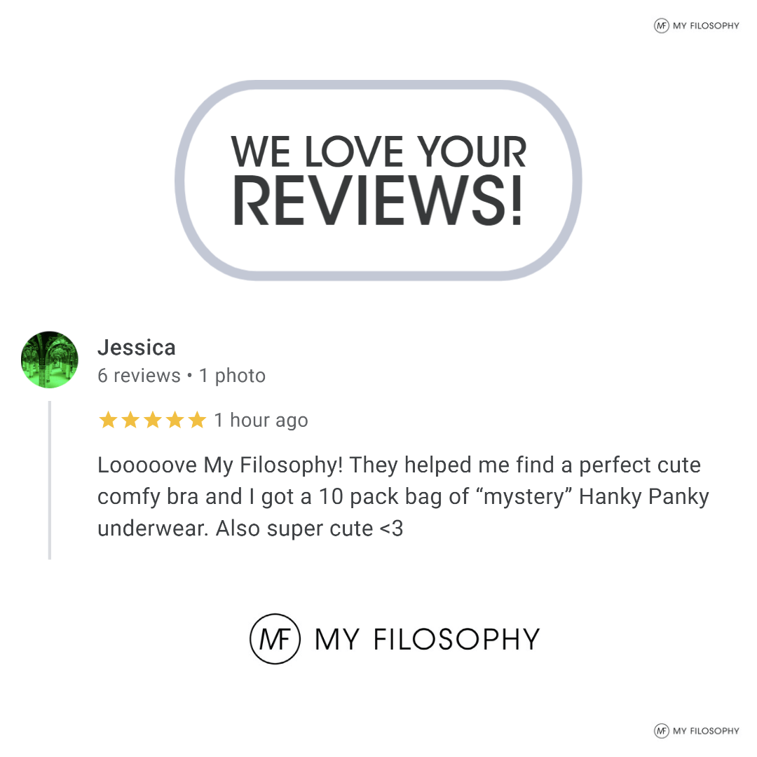 Google Review from Jessica - My Filosophy
