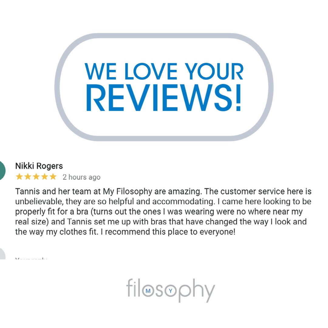 Nikki gives us a Google Review - My Filosophy