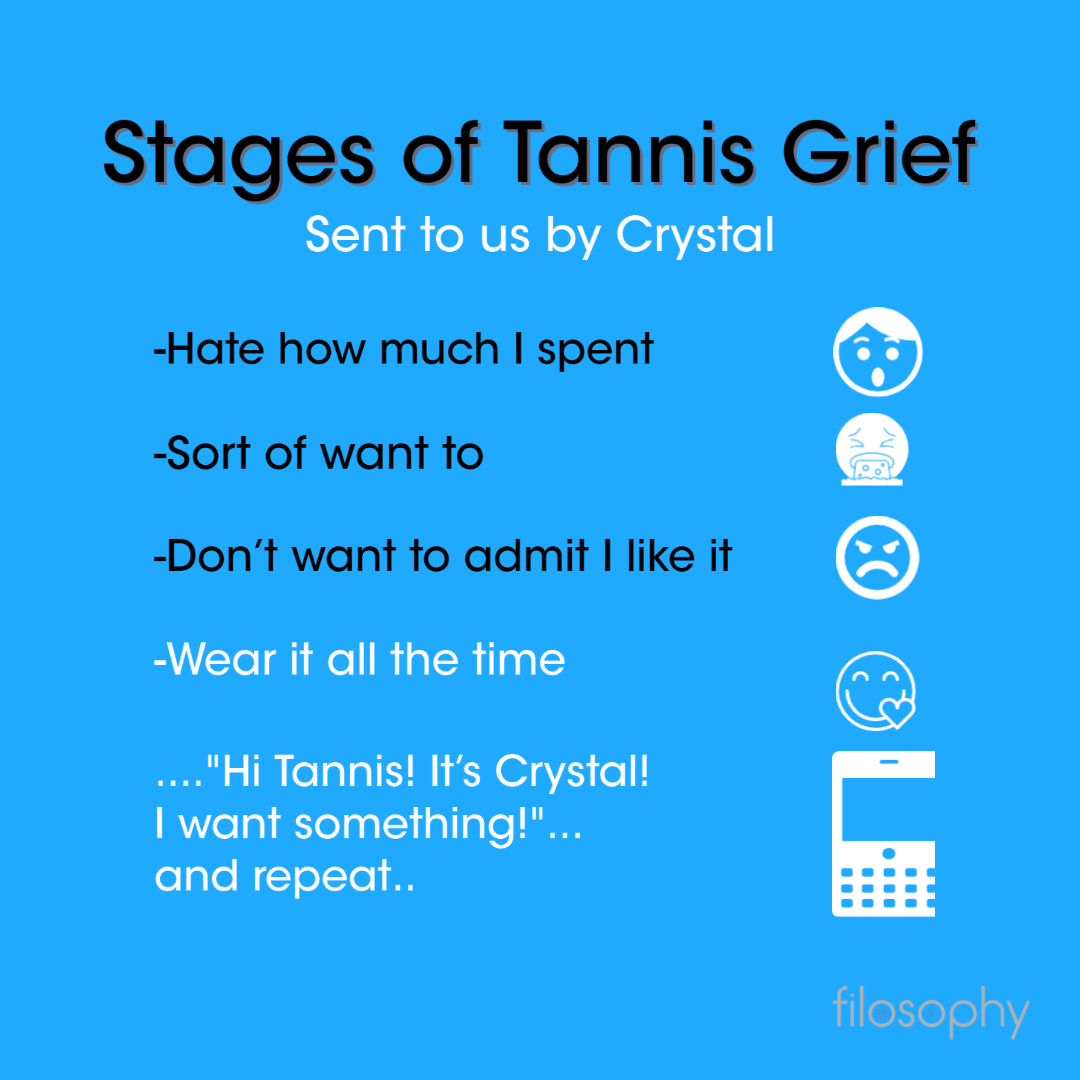 We love these texts we got from Crystal - My Filosophy