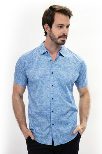 Mens Short Sleeve Button Up - My Filosophy