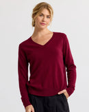 Essential Cashmere V-Neck by Pura Cashmere-10
