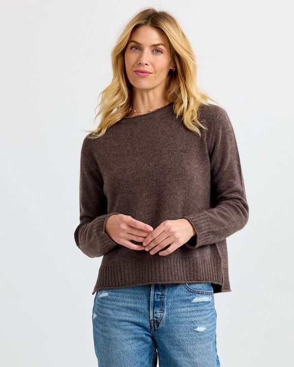 Essential Cashmere Crew by Pura Cashmere