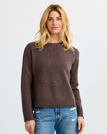 Essential Cashmere Crew by Pura Cashmere