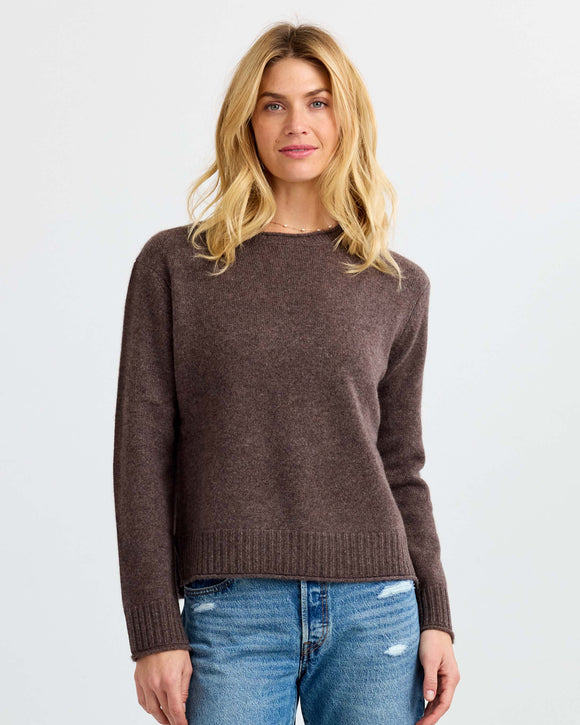 Essential Cashmere Crew by Pura Cashmere