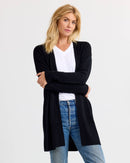 Long Cashmere Cardigan by Pura Cashmere-6