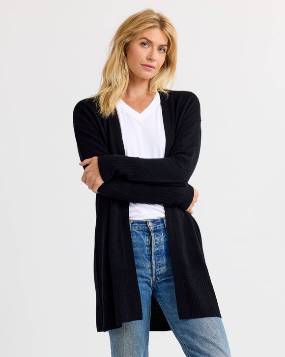 Long Cashmere Cardigan by Pura Cashmere