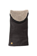 Sydney Cashmere Lined Convertible Leather Mittens - Women-4