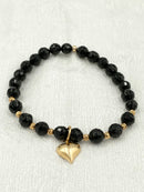 Joanna Bisley Black Swarovski Bracelet-2