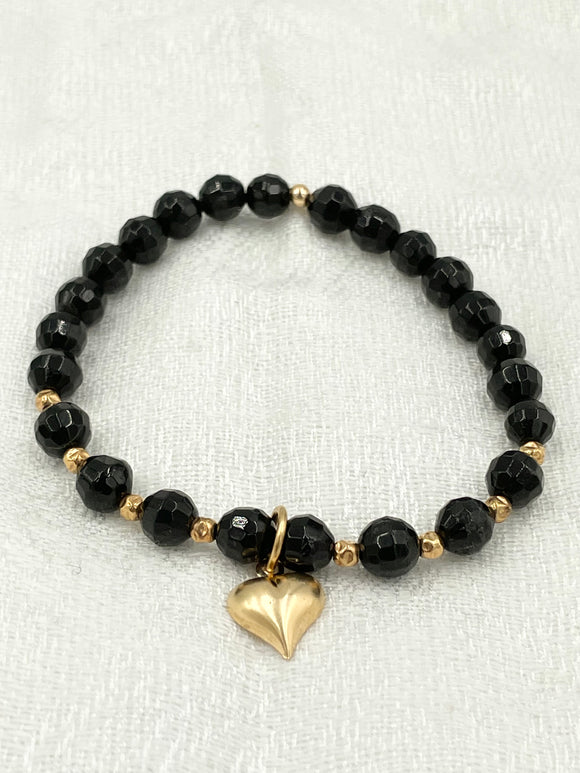 Joanna Bisley Black Swarovski Bracelet
