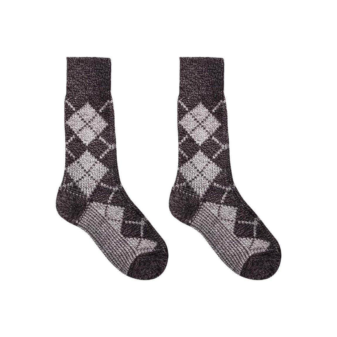 Nordic Socks Soft COZY™  Warm (Vagn - Charcoal)  - Unisex: Large - 0