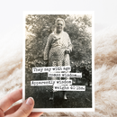 Funny Birthday Card. They Say With Age Comes Wisdom...-5